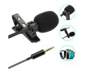 Πυκνωτικό Μικρόφωνο Πέτου Κάμερας & Smartphone GL-119 Lavalier Microphone