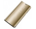 Clear View Book Θήκη Χρυσό Χρώμα για Samsung Galaxy A12